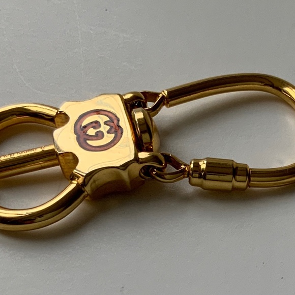 Gucci Gold Keychain, 1980’s - Picture 3 of 7